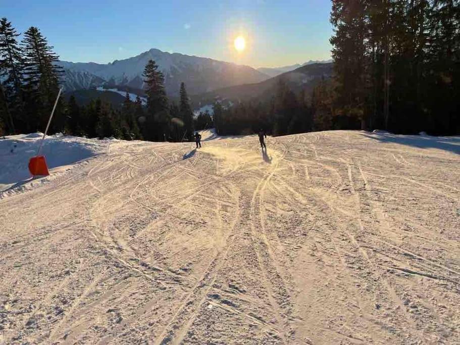 Sonniges Apartment In Seefeld Зеефелд в Тирол Екстериор снимка