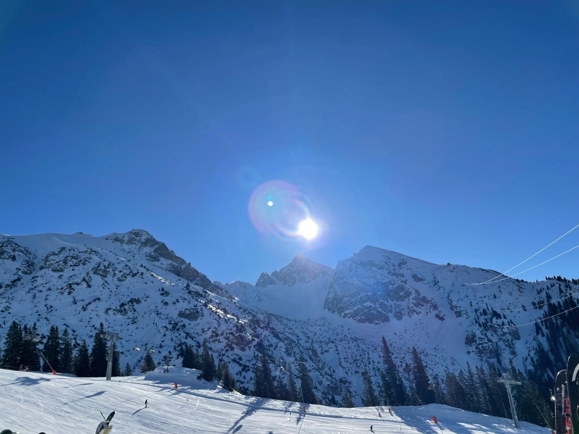 Sonniges Apartment In Seefeld Зеефелд в Тирол Екстериор снимка